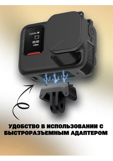 Puluz Insta360 Ace Pro 2 Aksiyon Kamerası İçin Kapaklı Kılıf 333264264