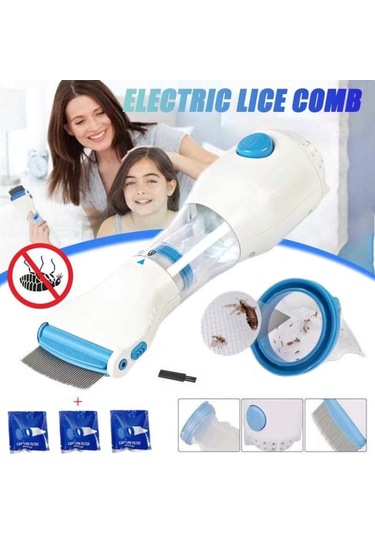 Geekyou Evcil Hayvan Elektrikli Bit Kaldıran Fırça - Yüksek Frekanslı Titreşimli Diş Tasarımı, Çift Filtreli, Avrupa Standartı Çelik Uç, Şarjlı