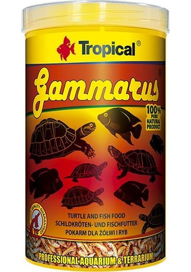 Tropical Gammarus Kaplumbağa Yemi 1 L 120 G