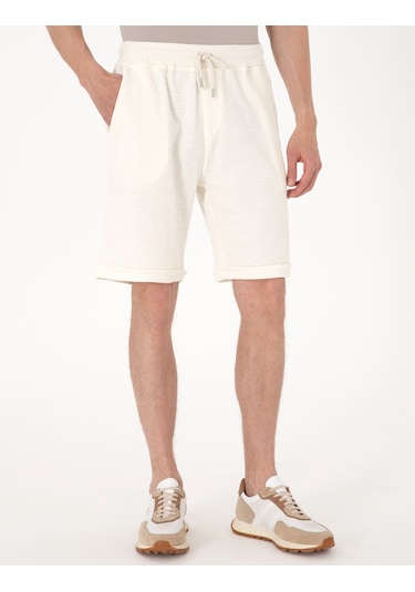 Pierre Cardin Erkek Bej Şort Örme 50303891-vr011 Bej