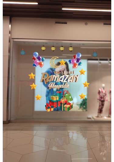 Crevidi Hoş Geldin Ramazan Vitrin Süsü Diğer