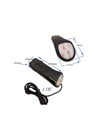 Mufunye 5 Tuşlu Evrensel Araba Direksiyon Simidi Düğmeli Uzaktan Kumanda Kablolu Otomatik Direksiyon Simidi Düğmeli Uzaktan Kumanda Cihazı