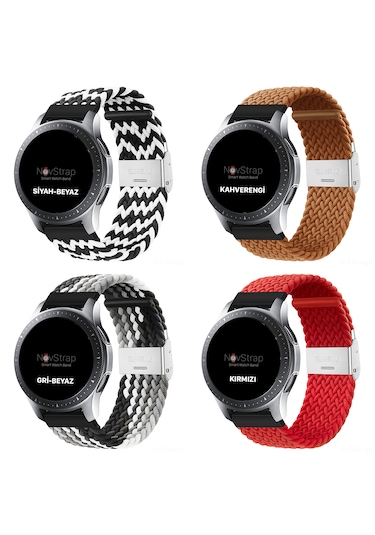 CONOCER Huawei Watch Gt4 46mm Gt3 Se Gt3 Pro Gt2 Pro Xiaomi Mi Watch S1  Compatible Mesh Woven Band Strap - Trendyol