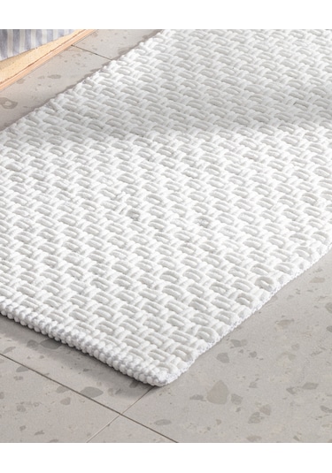 Madame Coco Najac Banyo Paspas - Beyaz - 50x80 Cm 8684427045312 Beyaz
