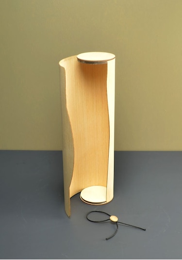 Silindir Ahşap Kutu