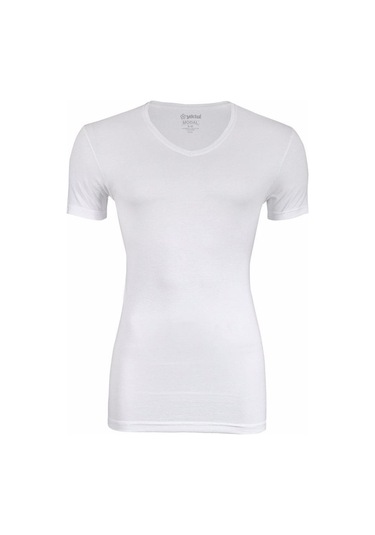 3'Lü Yıldız Erkek Modal Pamuk V Yaka Fanila T-Shirt