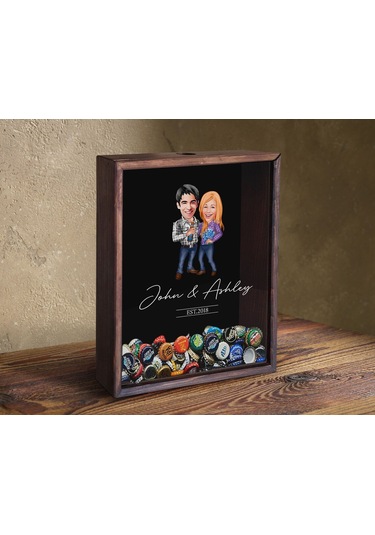 BK-VIP Sevgililer Günü Özel Bira KapağıBiriktirme Kutusu