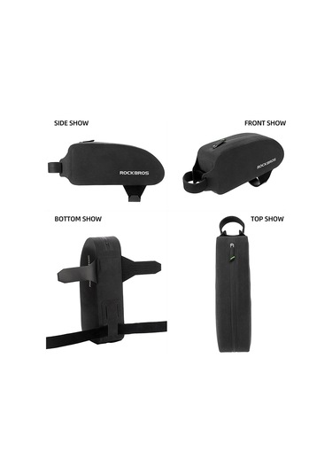 Rockbros Bisiklet Çantası Su Geçirmez Bisiklet Üst Ön Tüp Şasi Çantası Mtb Yol Bisiklet Pannier Kılıfı Çok Renkli