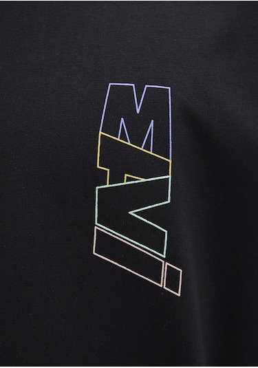 Mavi - Mavi Logo Baskılı Siyah Tişört 0612350-900 Siyah