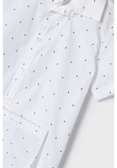 Erkek Çocuk Kısa Kollu T-shirt - Beyaz Beyaz