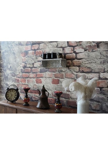 Neiwel Vintaje Elsa Eskitme Beyaz Mutfak Banyo Rafı