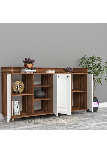 Rudy Membran Kapak Konsol Mdf Sis Gri