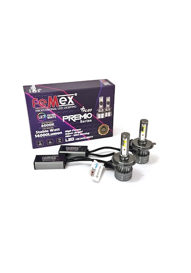 Volkswagen Bora Led Xenon Kısa Uzun Far Aydınlatma Ampulu Femex Premio Plus 4570