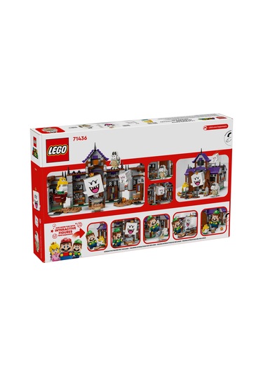 LEGO® Super Mario™ King Boo’nun Perili Köşkü 71436 - 8 Yaş ve Üzeri Nintendo® Macerası İçeren Yaratıcı Oyuncak Yapım Seti (932 Parça)