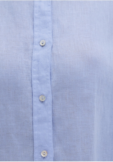 Uzun Kollu Gömlek Tatlı Mavi