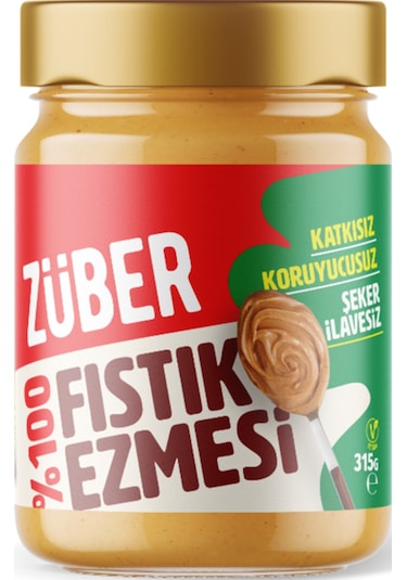Züber %100 Fıstık Ezmesi 315 Gr