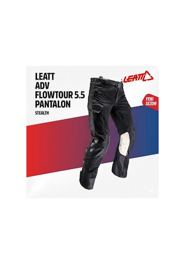Leatt Adv Flow-tour 5.5 Siyah Motosiklet Pantolonu
