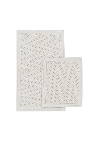 Elsim Home Zigzag Paspas Seti Vizon