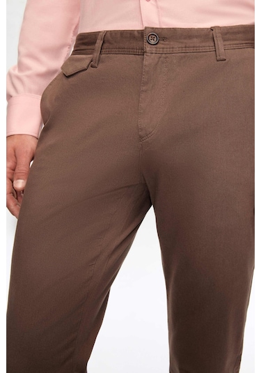Twn Slim Fit Vizon Armürlü Chino Pantolon 6ecc3s208232m Çok Renkli