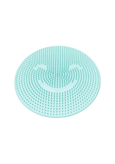 Tenfowee Banyo Masaj Yastığı - Emniyetli Ve Kaymayan Silikon Taban İle Cilt Temizleme Ve Rahatlama Mavi