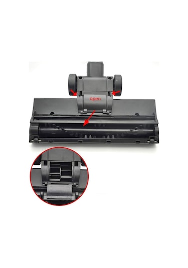 Arnica Bora 4000 Turbo Fırça Emici Yer Başlığı (536681209) Uyumlu