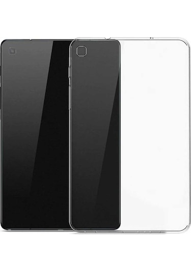 Samsung Galaxy Tab A Sm T510 2019 Uyumlu Şeffaf Silikon Tablet Kılıfı Kılıf