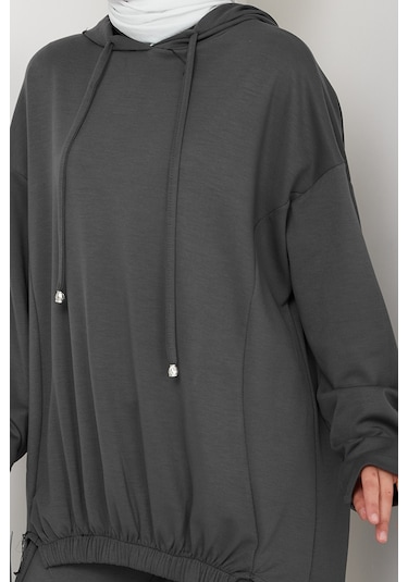 Aris Oysho Tunik Pantolon İkili Takım 1611 - Antrasit Antrasit