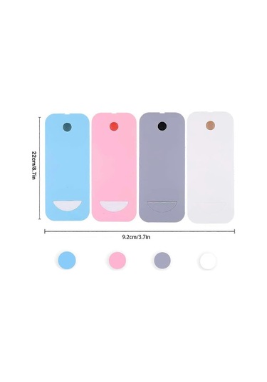 Ganzhoushop 4'lü Paket Masa Altı Çekmece Düzenleyici, Ofis Ve Masa İçin Kendinden Yapışkanlı Kalemlik Çekmecesi