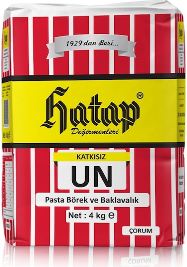 Hatap Pasta Börek ve Baklavalık Un 4 KG