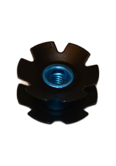 Bisiklet Ön Çatal Yıldız Somunu Pro Starnut Alloy Siyah