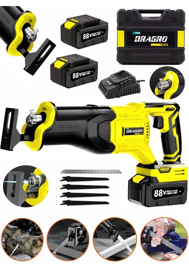 Dragro DRG-88TLK 88 V 10 Ah Çift Akülü Tilki Kuyruğu