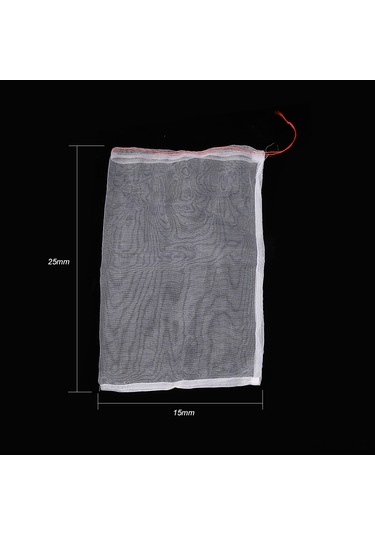 Singree 100 Adet Naylon Meyve Koruma Filesi - Böcek Ve Sivrisineklere Karşı Bahçe Sebze Çiçek Üzüm İncir Koruması 25x15cm