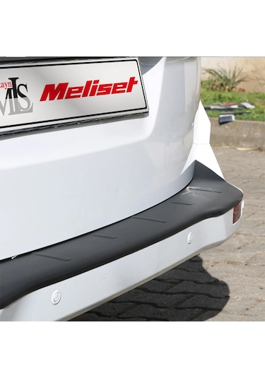 Ford Courier Mat Siyah Arka Tampon Eşiği Koruma 2014 Ve Sonrası