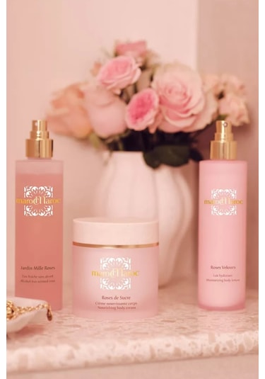Marocmaroc Moisturizing Body Milk 200ml, Gül Özlü Yoğun Nemlendirici Vücut Sütü