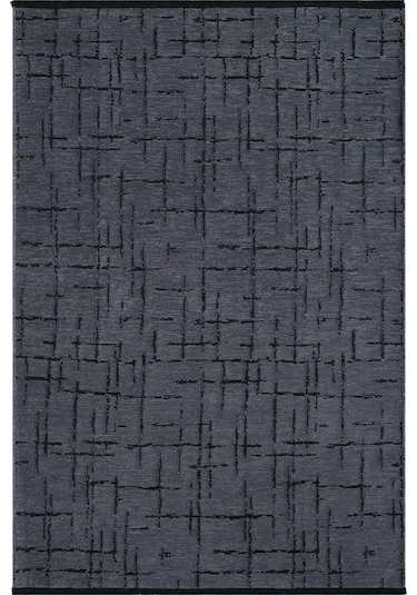 Çam Halı Bodrum Bdr 123 Antrasit Özel Latex Kaymaz Tabanlı Kilim