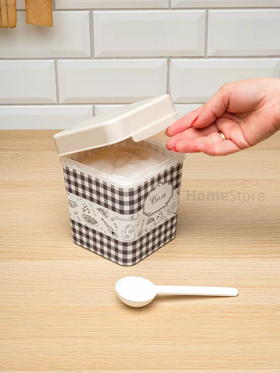 Al'ternativa Baharat, Şeker Ve Tuz Seti, Standlı 198351014 Gri-mor