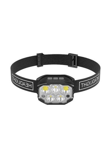 Dancemonkey Kafa Lambası Şarj Edilebilir Yüksek Parlaklık Balıkçılık Ultra Uzun Ömürlü El Feneri İndük El Feneri Çok Renkli Çok Renkli