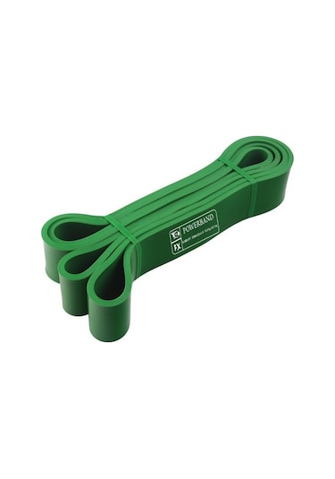 Powerband Direnç Lastiği ve Egzersiz Bandı Yeşil Heavy Yeşil