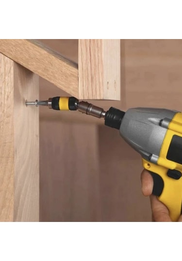 Moveevo Manyetik Ve Dinamik Metal Tornavida Ucu, Hızlı Vidalama, Gümüş Renk, 88mm, Çalışma Kolaylığı