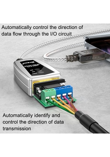 Novahub Dtech Dt-5119 0.5m Usb-rs485/422 Endüstriyal Dönüştürücü Adaptör