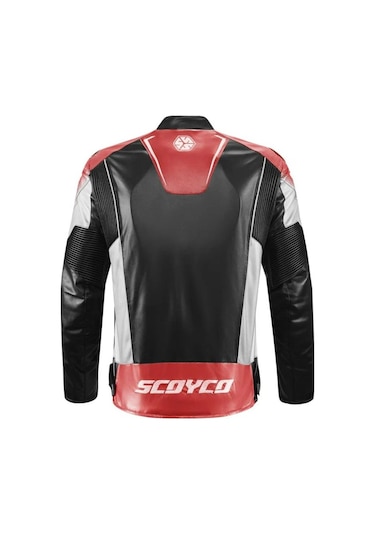 Motosiklet Montu 4 Mevsim Deri Ve Maxdura Kumaş Racing Mont