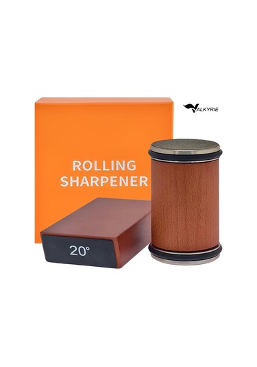 Valkyrie Profesyonel Roller Bıçak Biley Seti - Kolaylıkla Tecrübe Gerektirmeyen Muhteşem Keskinlik 15 Ve 20 Derece Bıçak Bileği