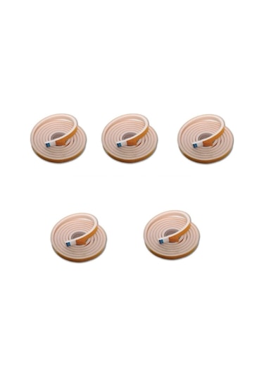 5 Adet 3 Metre Yapışkanlı Kapı Bandı Isı Yalıtım Süngeri Tdrtr