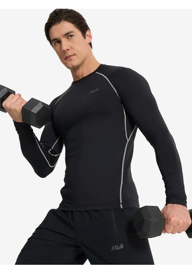 Fıla Erkek Uzun Kollu Giysi 307773744 Siyah