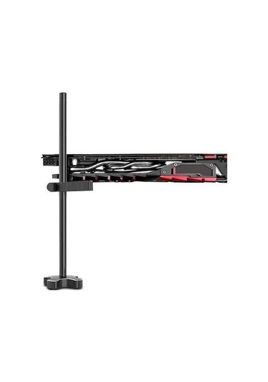 Novahub Gm961 Alüminyum Dikey Ekran Kartı Tutucu Soğutma Standı, Siyah 8.3 İnç
