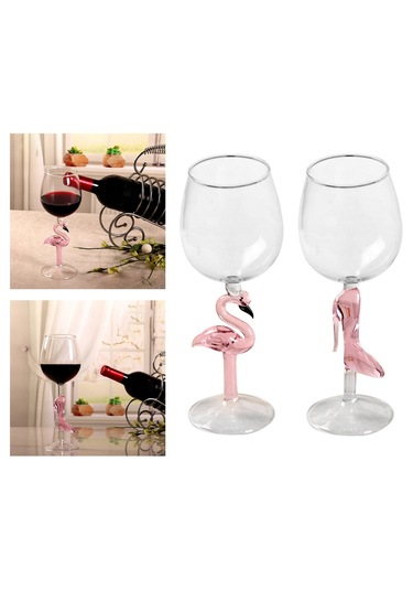 Suntek Kadeh Şarap Kadehi Hediye Kırmızı Ve Beyaz Kuğu