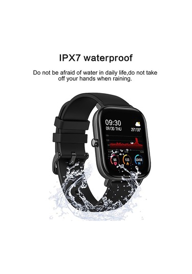 Lemestar Ip68 Su Geçirmez Akıllı Saat (İthalatçı Garantili)