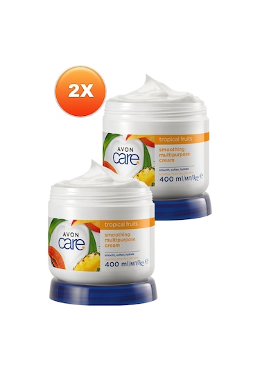 Avon Care Tropical Fruits El ve Vücut Kremi 2 x 400 ML