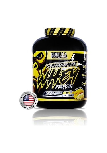 Gorilla Nutrition Performance Whey Protein 2013 G Muz Aromalı