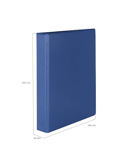 Evrak Sunum Klasörü A5 PVC 3 CM 4 Halkalı 200 Yaprak19,5 x 23 CM